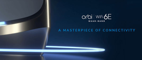 NETGEAR Orbi Quad-band WiFi 6E Mesh System